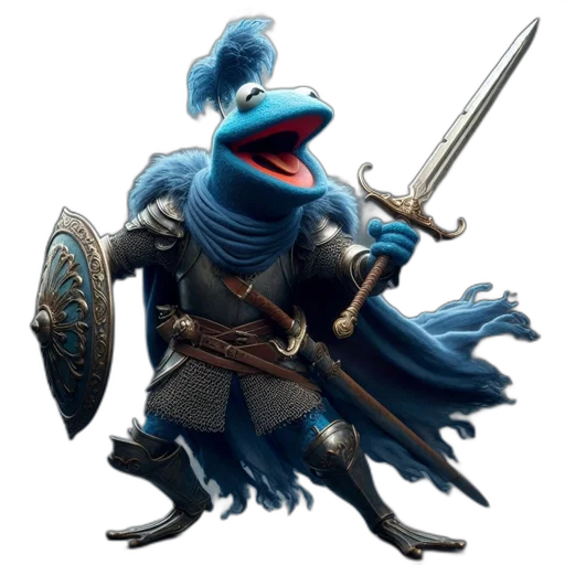 dragon, staff, sword, animal transparent PNG cut-out