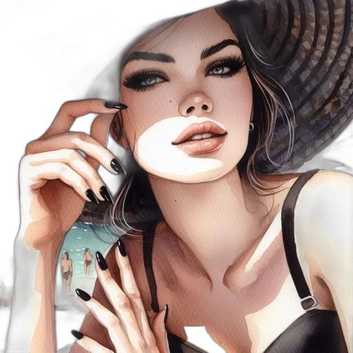 jewelry, hat, photorealistic, fantasy art transparent PNG cut-out