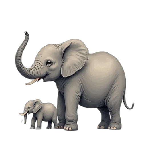 animal, creature, concept art, photorealistic transparent PNG cut-out