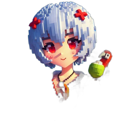 staff, robot, face, weapon transparent PNG cut-out