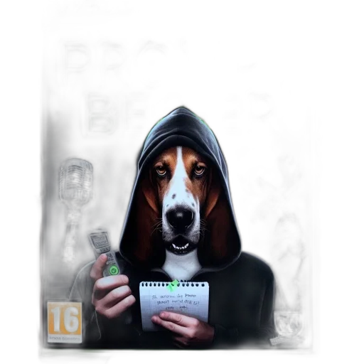 animal, pixel art, concept art, photorealistic transparent PNG cut-out