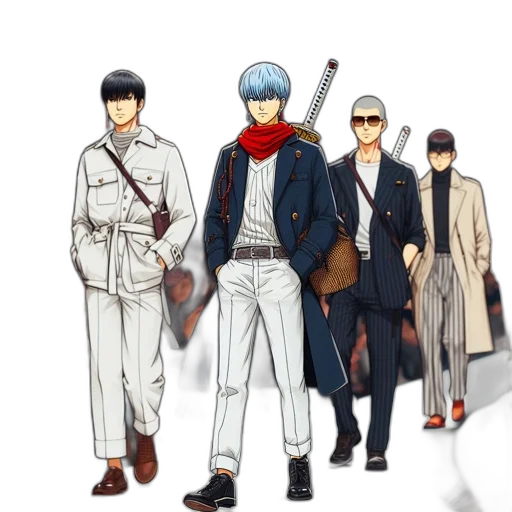 staff, concept art, anime, comic book art transparent PNG cut-out
