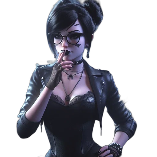 staff, jacket, face, concept art transparent PNG cut-out