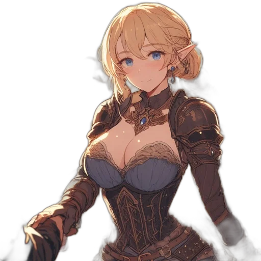 dress, weapon, sword, crown transparent PNG cut-out