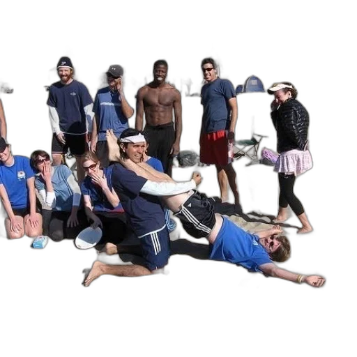 staff, underwater, group, people transparent PNG cut-out