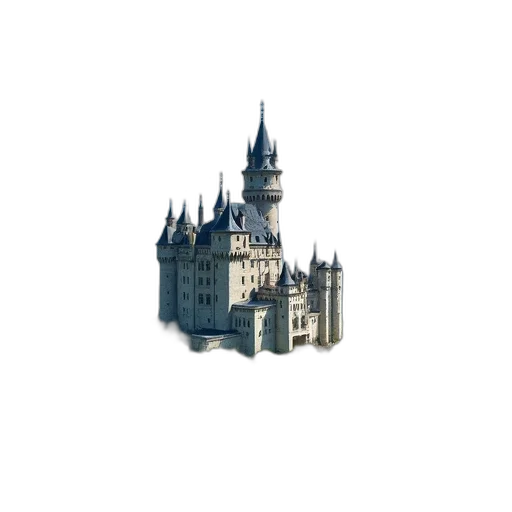 building, crown, staff, dragon transparent PNG cut-out