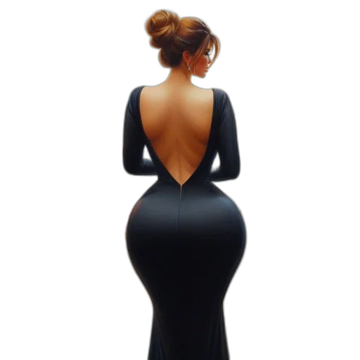 dress, jewelry, 3d render, concept art transparent PNG cut-out