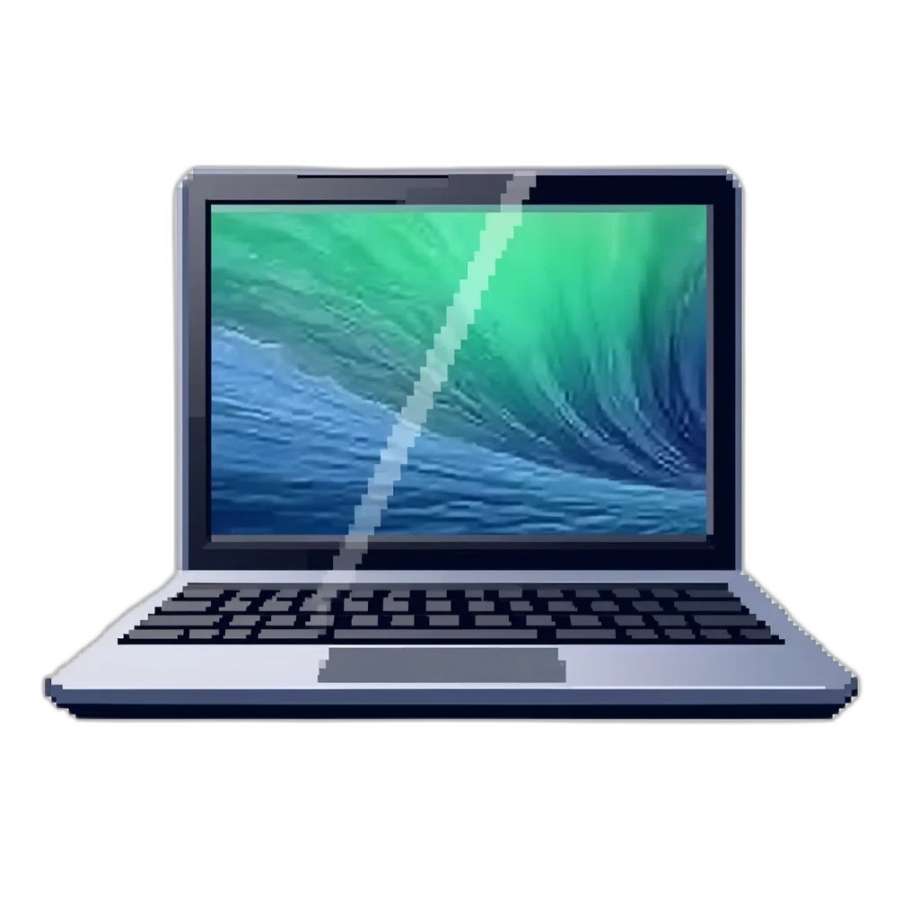 staff, weapon, 3d render, vaporwave transparent PNG cut-out
