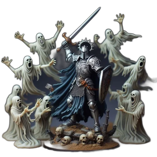 staff, concept art, fantasy art, 3d render transparent PNG cut-out