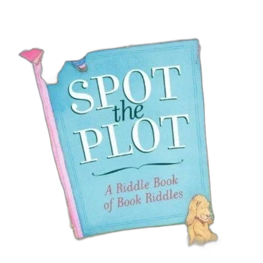 spot, plot, riddle, book transparent PNG cut-out