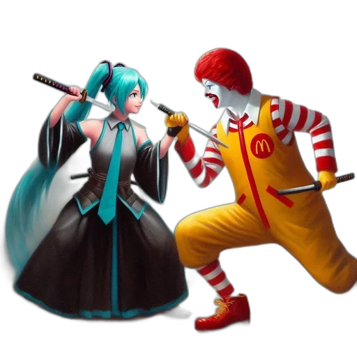 weapon, food, staff, robot transparent PNG cut-out