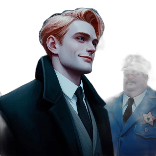 face, staff, concept art, comic book art transparent PNG cut-out