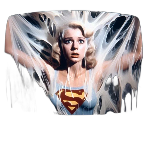 dress, comic book art, woman, featuring transparent PNG cut-out
