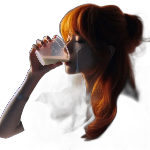 bottle, face, dress, robot transparent PNG cut-out
