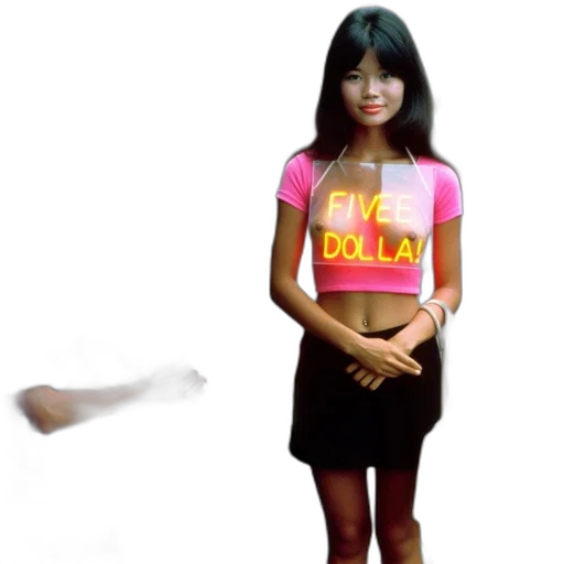 dress, hair, robot, weapon transparent PNG cut-out