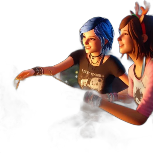 concept art, fantasy art, photorealistic, pixel art transparent PNG cut-out