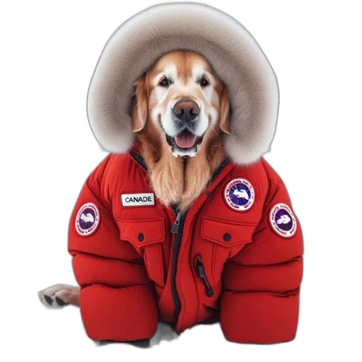 jacket, hat, animal, creature transparent PNG cut-out