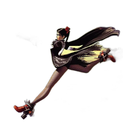dress, staff, shoes, weapon transparent PNG cut-out