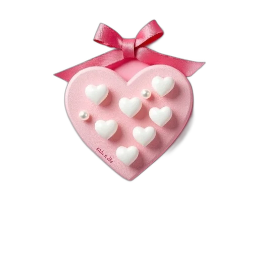 jewelry, 3d render, photorealistic, pink transparent PNG cut-out
