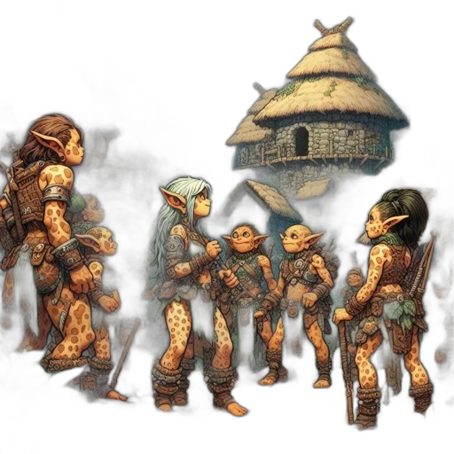 concept art, fantasy art, 3d render, pixel art transparent PNG cut-out
