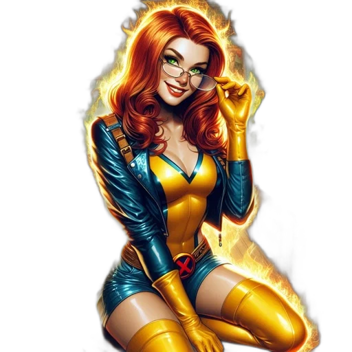 comic book art, concept art, cartoon, fantasy art transparent PNG cut-out
