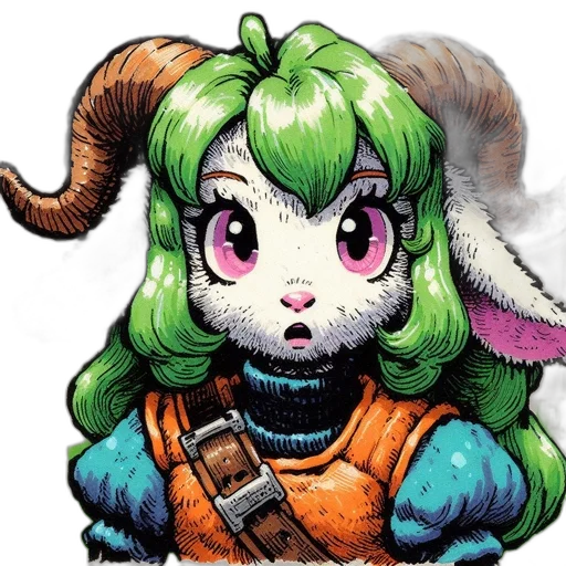 animal, staff, creature, mask transparent PNG cut-out