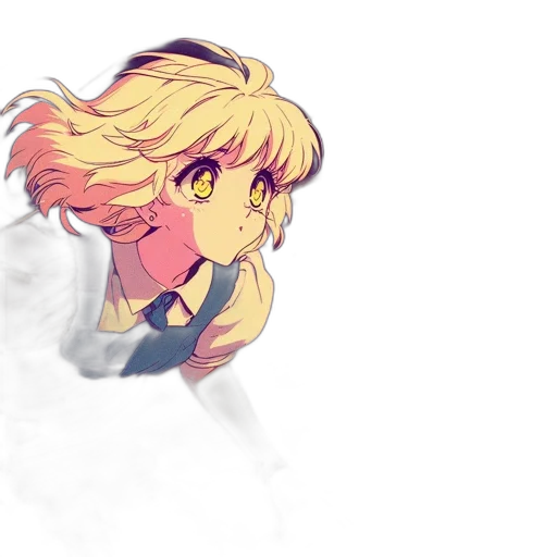 hair, weapon, dragon, staff transparent PNG cut-out