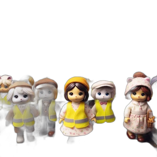 3d render, concept art, quaint, town transparent PNG cut-out