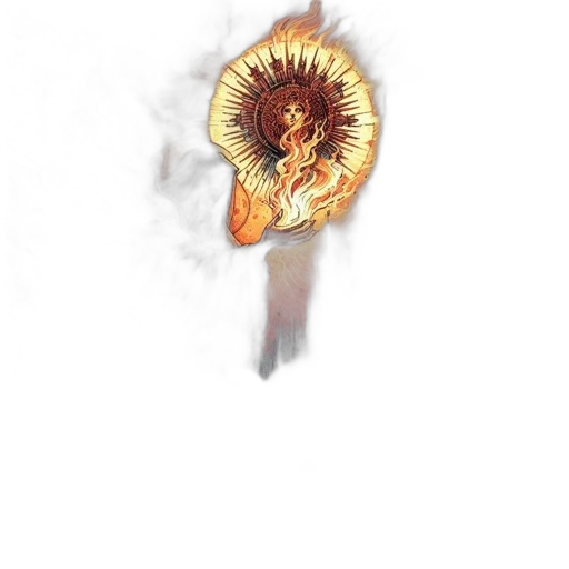 staff, weapon, sword, hair transparent PNG cut-out