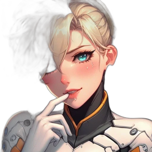 staff, robot, weapon, face transparent PNG cut-out