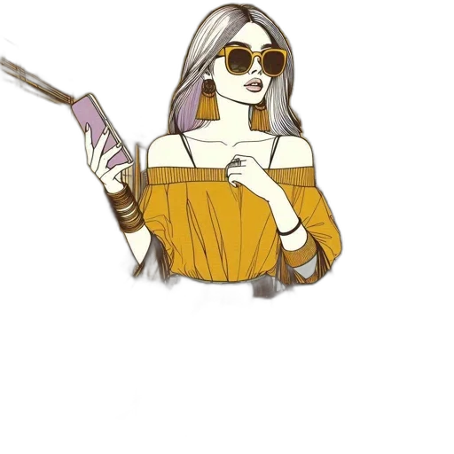 staff, jewelry, jacket, weapon transparent PNG cut-out