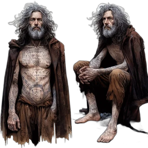 concept art, fantasy art, comic book art, photorealistic transparent PNG cut-out