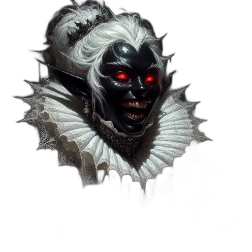 mask, face, creature, staff transparent PNG cut-out