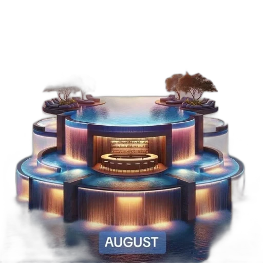 crown, 3d render, concept art, vaporwave transparent PNG cut-out