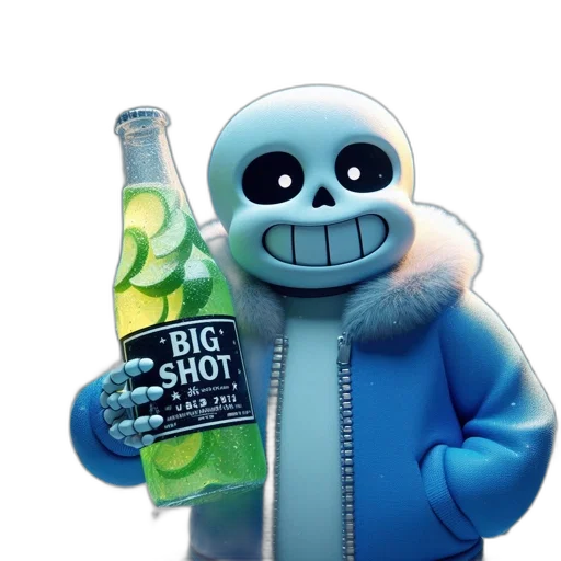 jacket, bottle, robot, creature transparent PNG cut-out