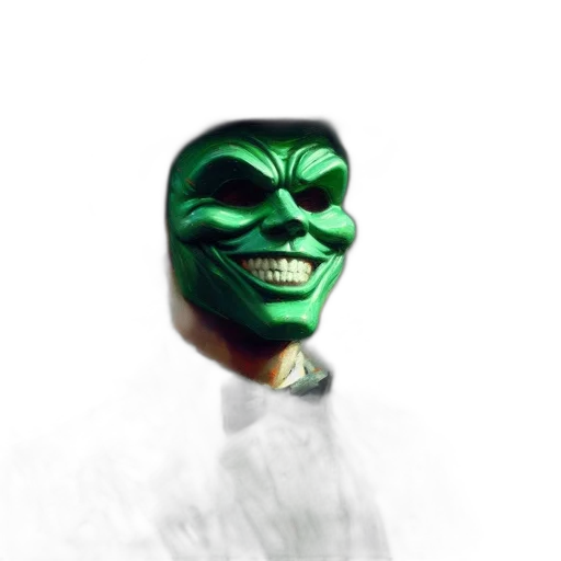 mask, face, staff, creature transparent PNG cut-out