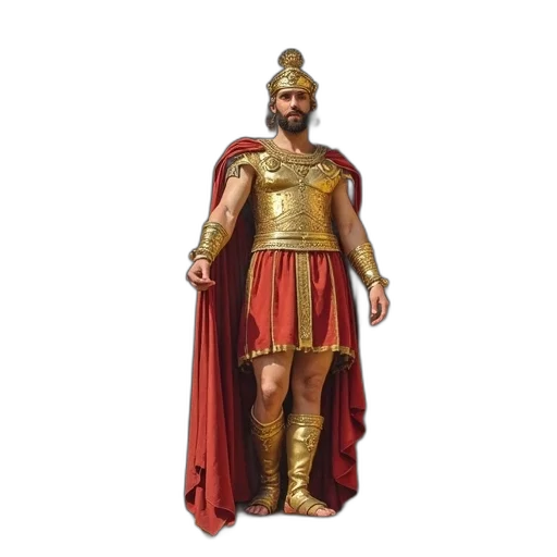 crown, sword, staff, 3d render transparent PNG cut-out