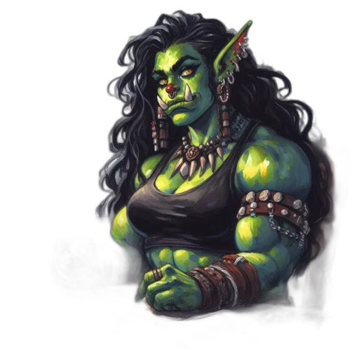 fantasy art, concept art, pixel art, comic book art transparent PNG cut-out