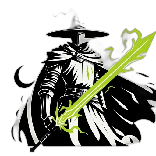 staff, sword, weapon, fantasy art transparent PNG cut-out