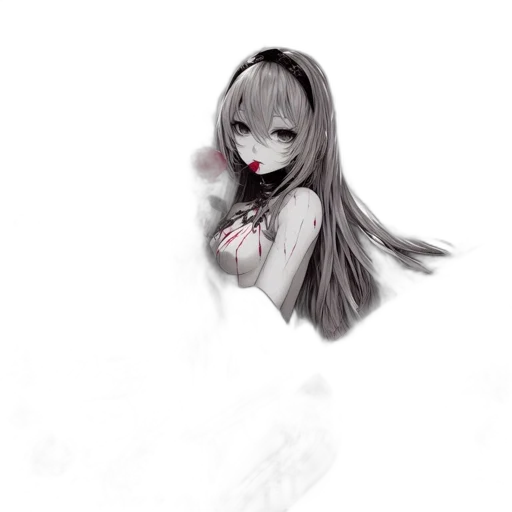 mask, creature, face, flower transparent PNG cut-out
