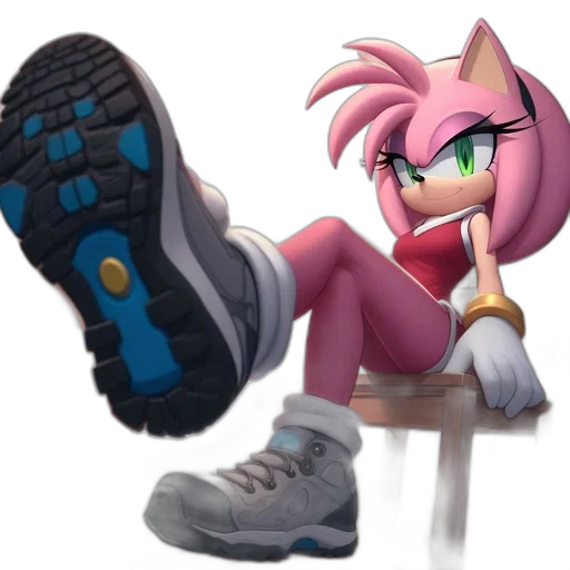 shoes, weapon, staff, concept art transparent PNG cut-out