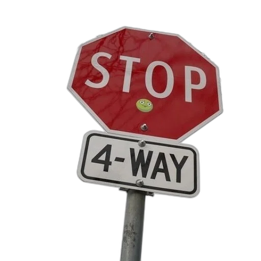 3d render, photorealistic, stop, sign transparent PNG cut-out