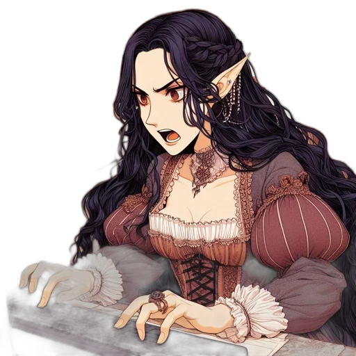 staff, face, fantasy art, pixel art transparent PNG cut-out