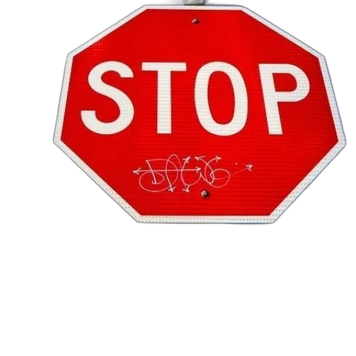 weapon, red, stop, sign transparent PNG cut-out