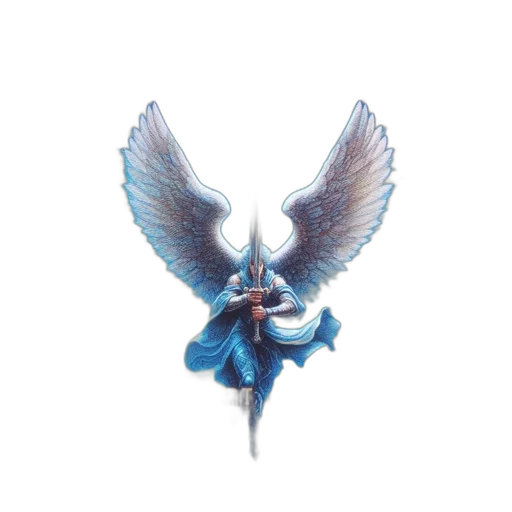dragon, staff, sword, weapon transparent PNG cut-out