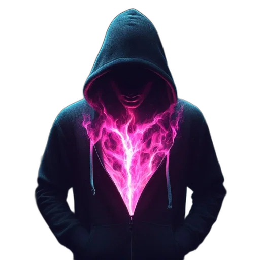jacket, mask, staff, face transparent PNG cut-out