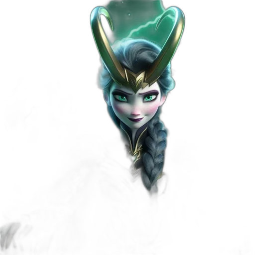 mask, staff, creature, dragon transparent PNG cut-out