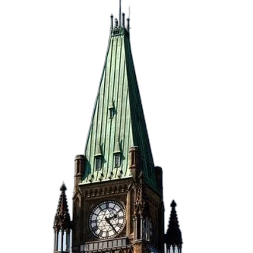 building, staff, crown, 3d render transparent PNG cut-out