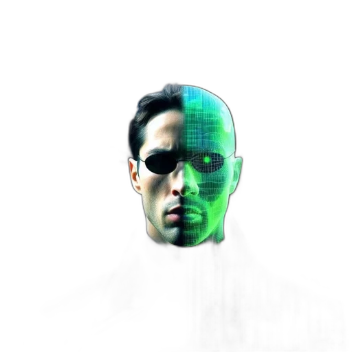 robot, mask, face, creature transparent PNG cut-out