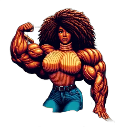 hair, weapon, comic book art, concept art transparent PNG cut-out